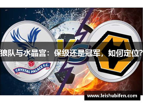 狼队与水晶宫：保级还是冠军，如何定位？